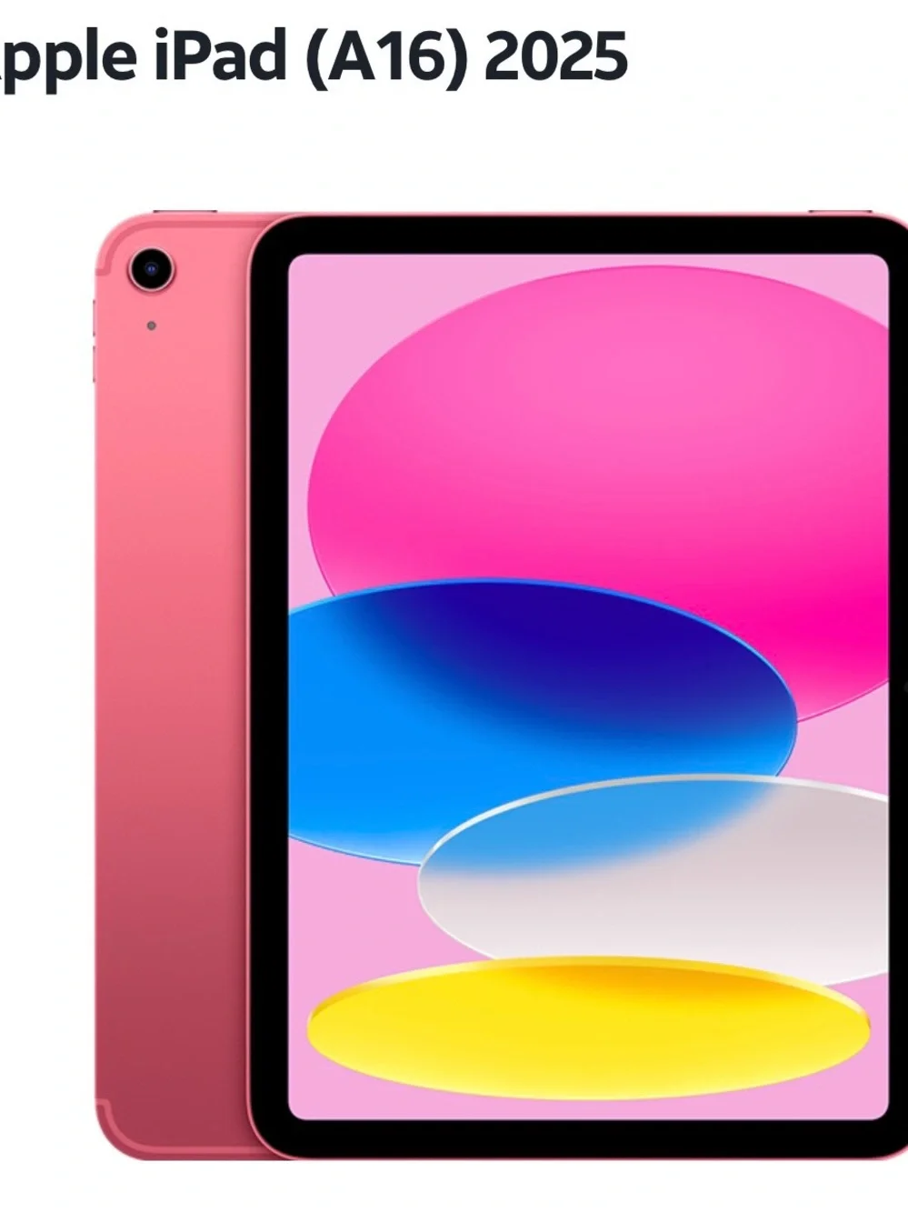 Apple iPad (A16) Blue Back - Wi‑Fi Tablet NEW SEALED IN BOX